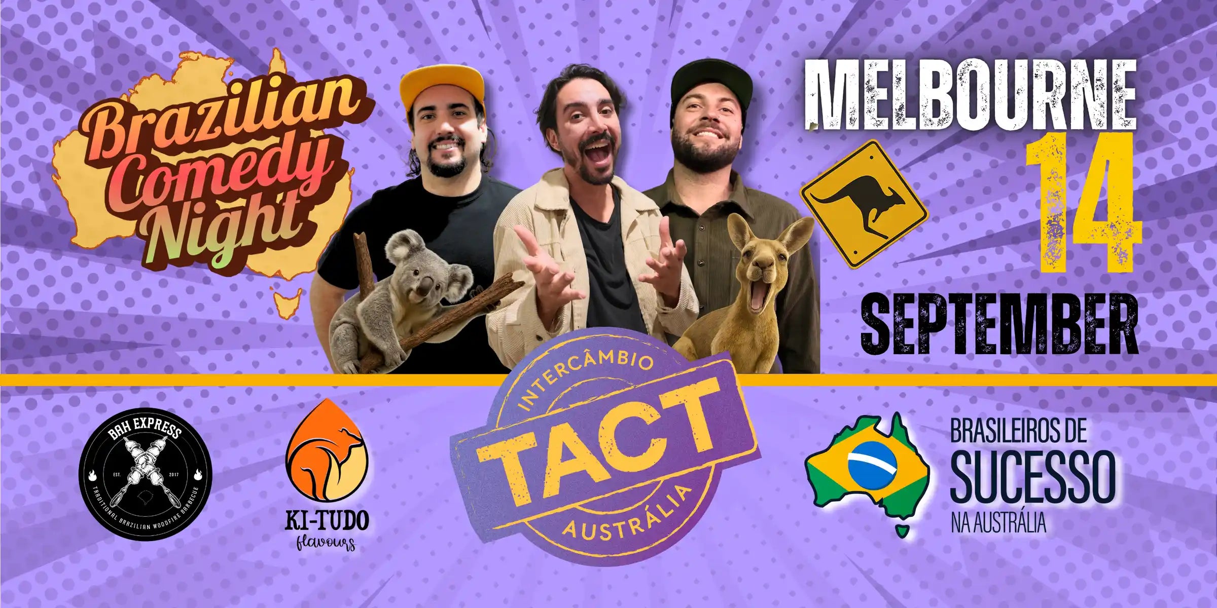 Brazilian Comedy Night – Melbourne