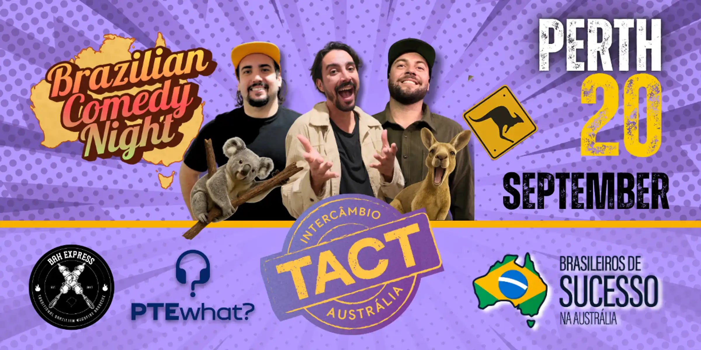 Brazilian Comedy Night – Perth