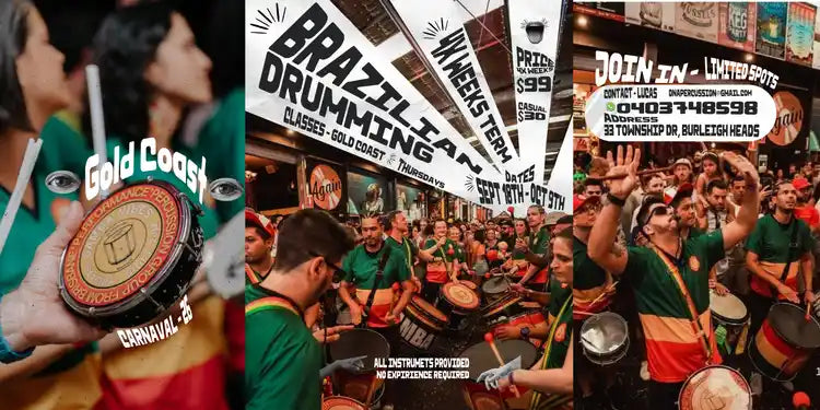 Brazilian drumming classes